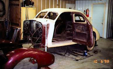 1937 Cord Sedan Restoration