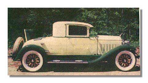 1929 Pierce Arrow Rumble Seat Coupe