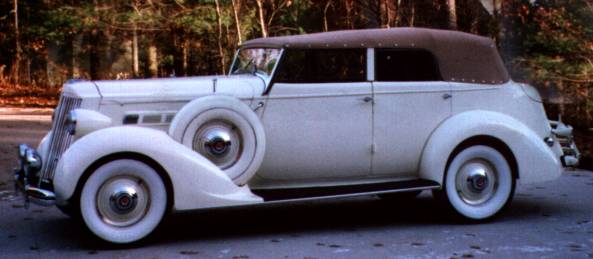 1936 Packard 120 Convertible Sedan